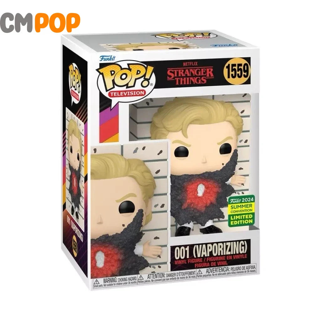 011 (Vaporizing) - #1559 Funko Pop! Stranger Things Television Netflix 2024 Summer Convention