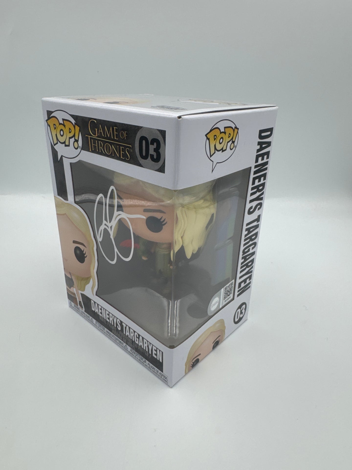 Daenerys Targaryen - #03 - Funko Pop! - Game Of Thrones - Signed By Emilia Clarke - Certified by SWAU