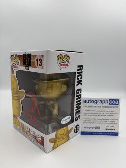 Rick Grimes - #13 - The Walking Dead - Television -Signed By Andrew Lincoln - Certified By Autographcoa