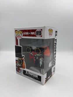 El Profesor- #915 - Funko Pop! - Television - La Casa de Papel - Signed By Alvaro Morte - Certified Pop