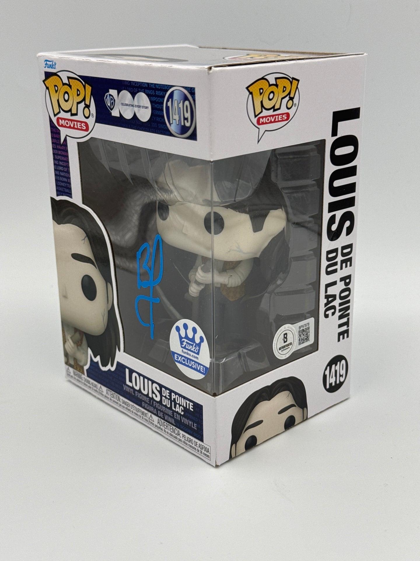 Louis De Pointe Du Lac - #1419 - Funko Pop! - Movies - Warner Brothers - Funko Exclusive - Signed by