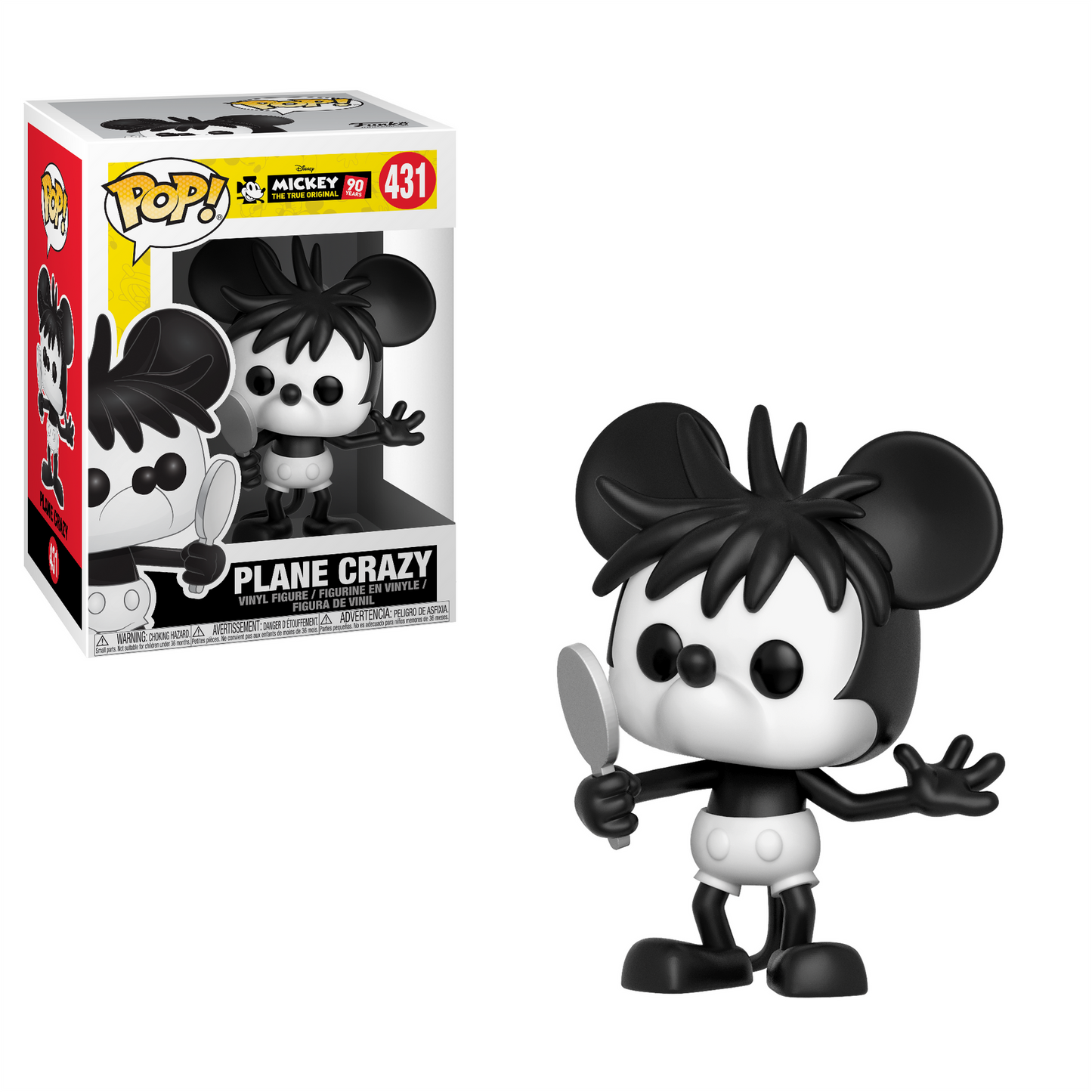 Disney: Mickey 90th - Plane Crazy - #431 - Funko POP!