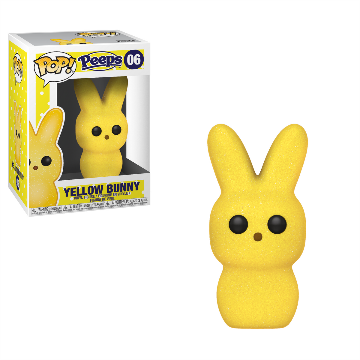 Pop! Vinyl Candy: Peeps - Yellow Bunny - #06 - Funko POP!