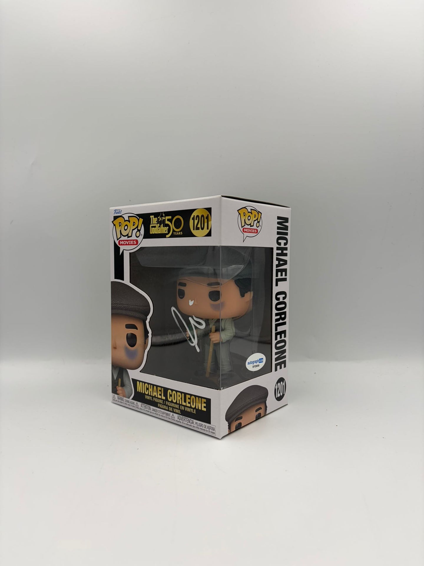 Michael Corleone - #1201 - The Godfather 50 Years - Signed By Al Pacino - Autographcoa Certified Funko Pop!