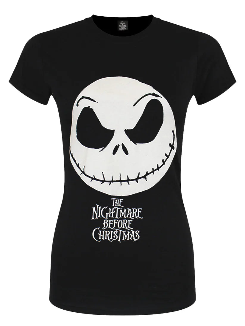 The Nightmare Before Christmas - Jack Face & Logo - T-shirt