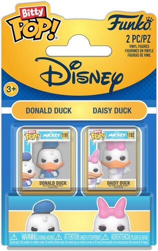 Alliance Entertainment Bitty Disney 2-Pack - Donald & Daisy - Collectibles - Multicolor