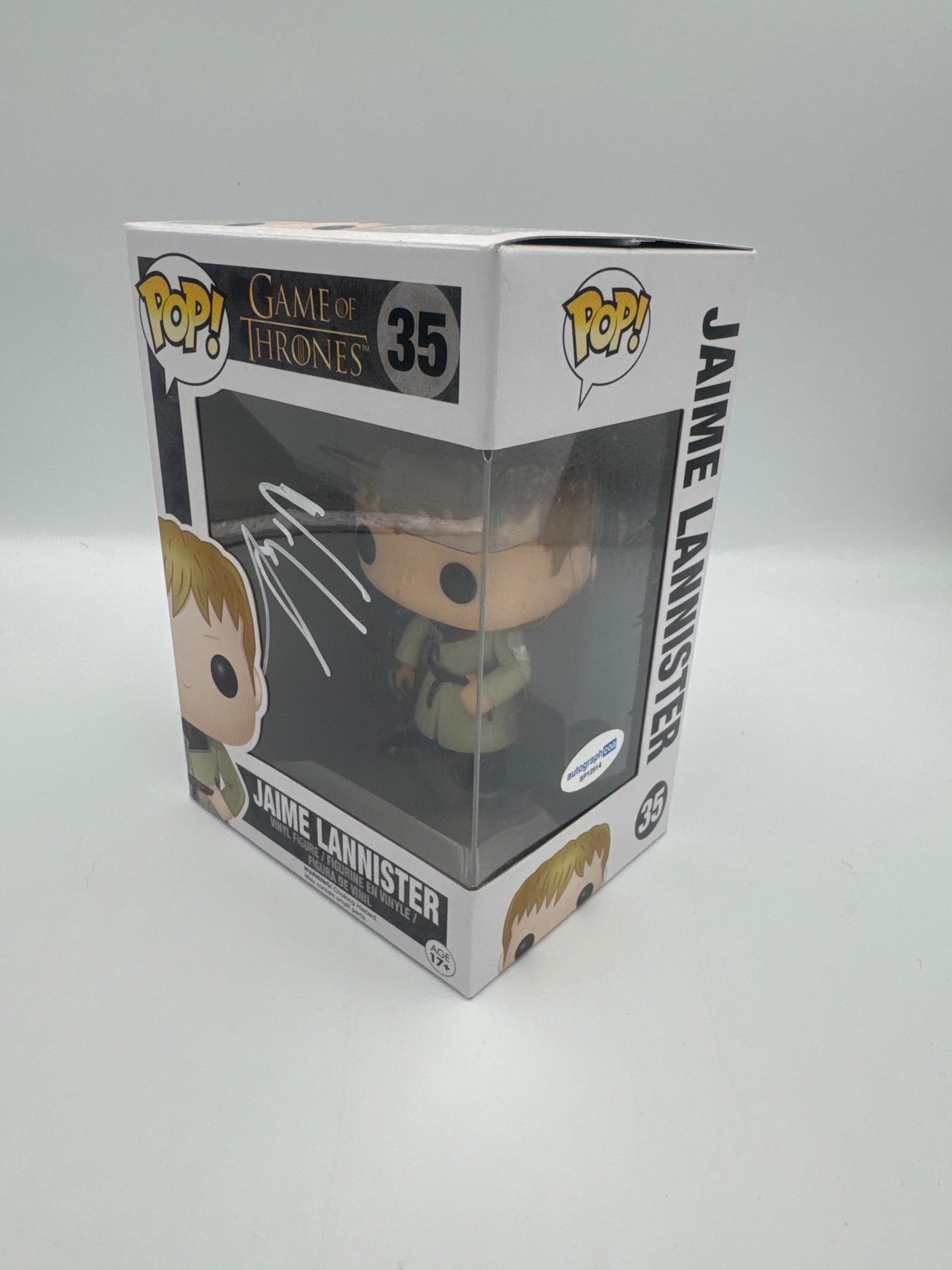 Jaime Lannister - #35 - Funko Pop! - Game Of Thrones - Signed By Nikolay Coster Waldou