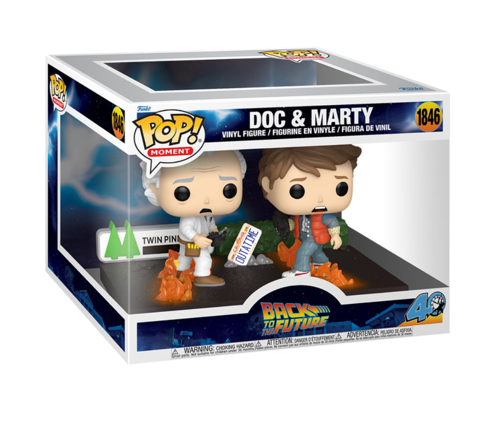 Doc & Marty - #1846 - Funko Pop! - Movies - Back to the Future