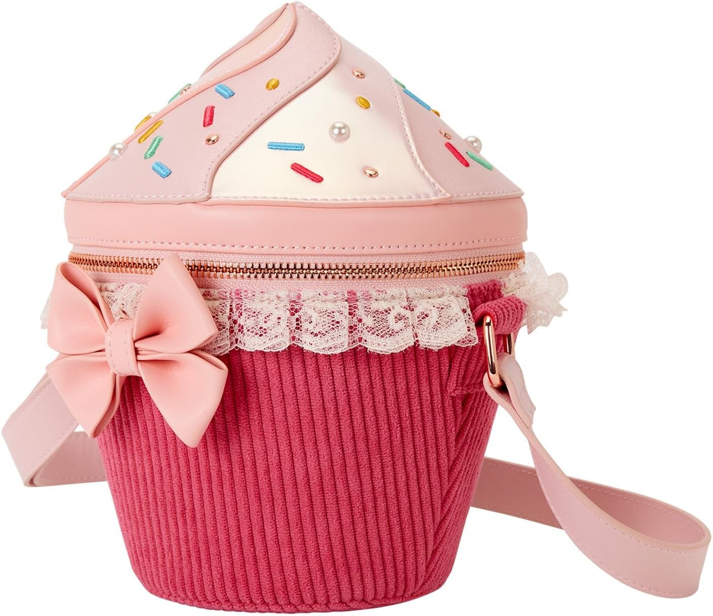 Figural Cupcake Crossbody Bag - Loungefly