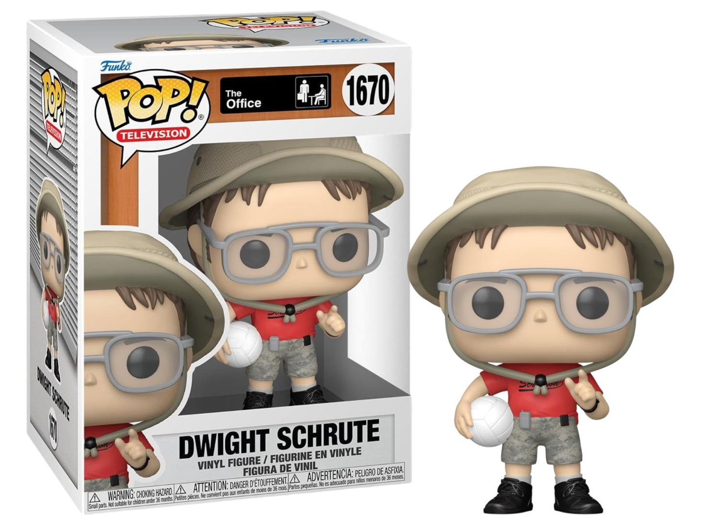 Dwight Schrute - #1670 - Funko Pop! - The Office