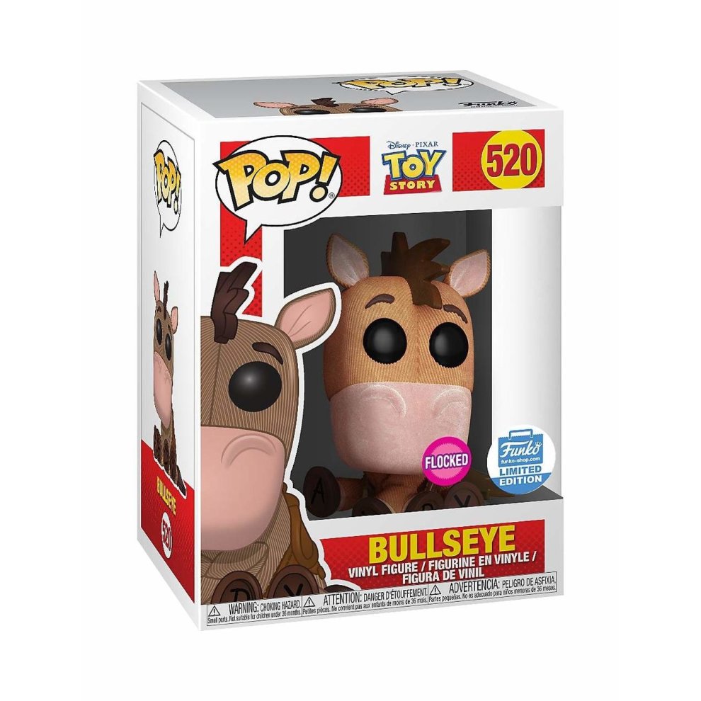 Toy Story 4 Bullseye Flocked Limited Edition - #520 - Funko Pop!