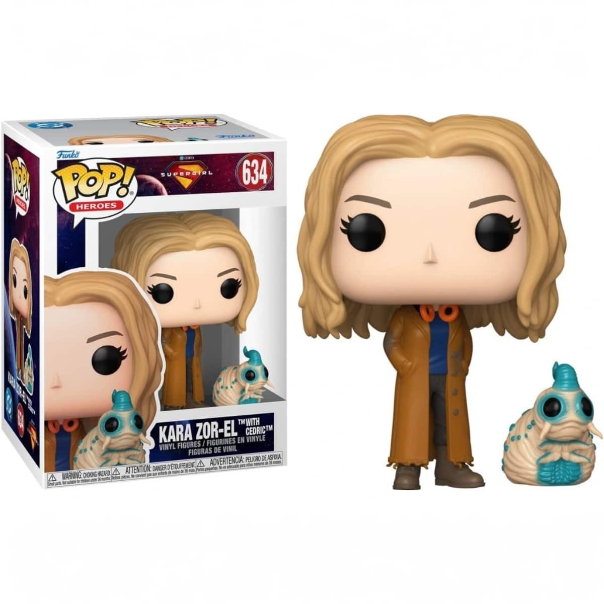 Supergirl & Buddy Movie: Kara Zor-El & Cedric - #634 - Funko POP!
