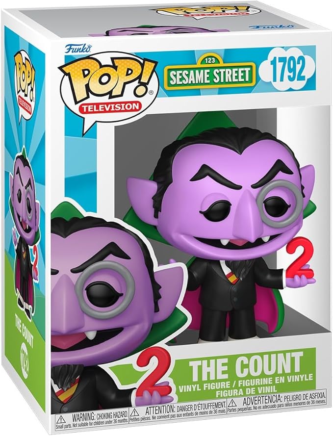The Count - Sesame Street - #1792 - Funko Pop! - TV - Sesame Street
