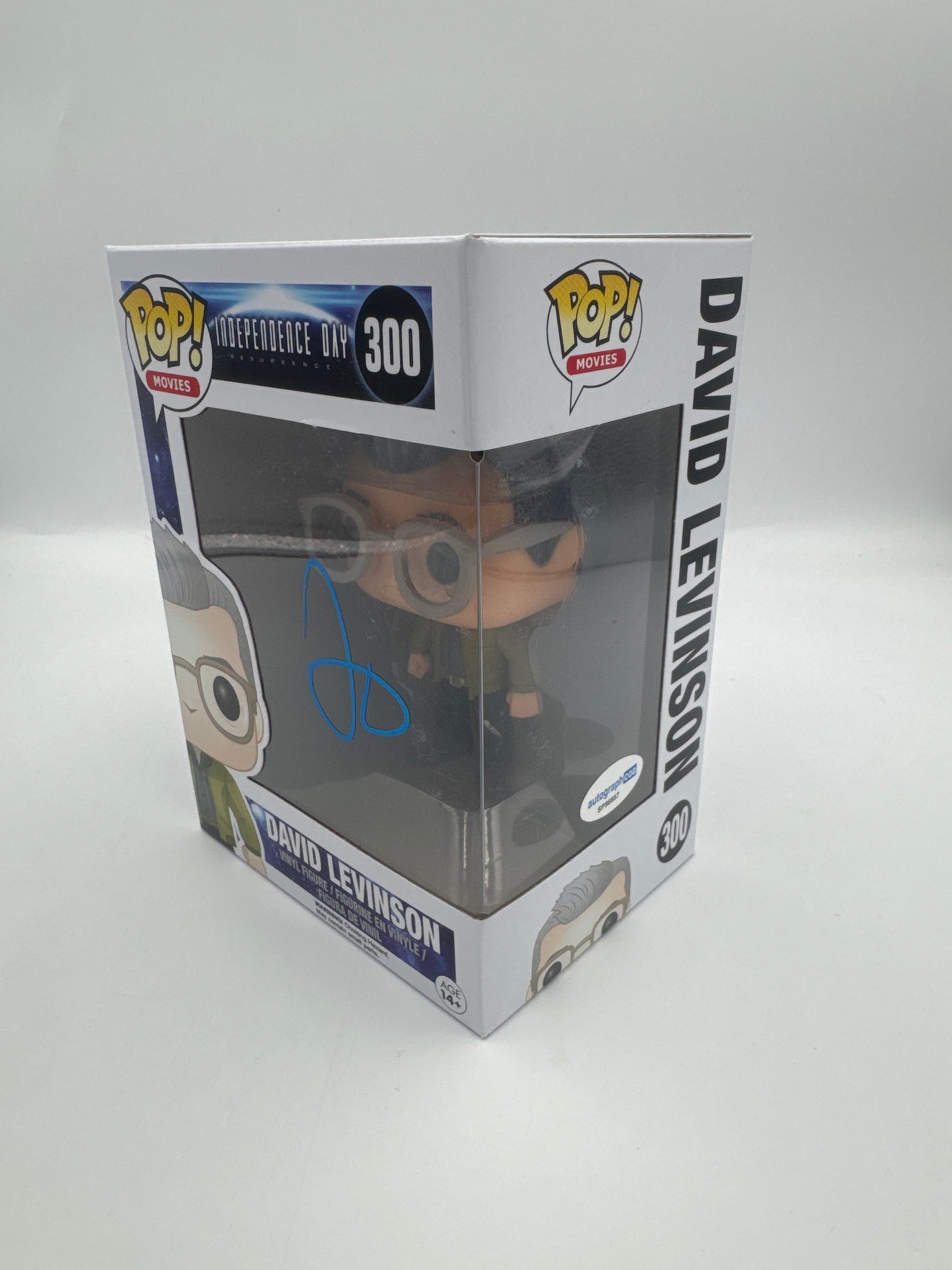 David Levinson - #300 - Funko Pop! - Movies - Independence Day- Signed By Jeff Goldblum - Autographcoa Certified