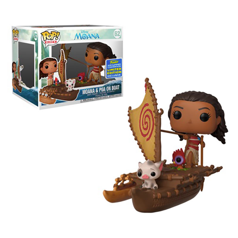 Funko Rides Moana & Pua On Boat - #62 - Funko POP! SDCC 2019
