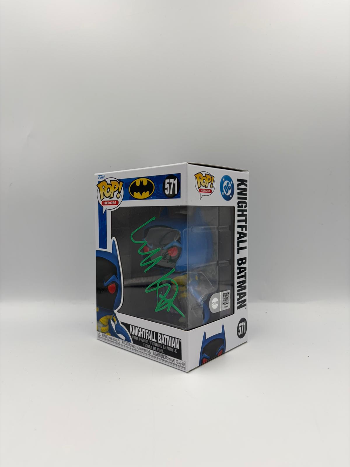 Knightfall Batman - #571 - DC - Signed By Will Arnett - SWAU Certified Funko Pop!