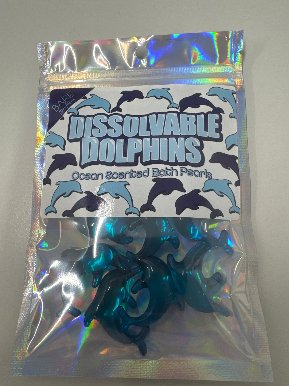 Dissolvable Dolphins Bath Pearls - Ocean Scent Bath Pearls -Bare Boutique