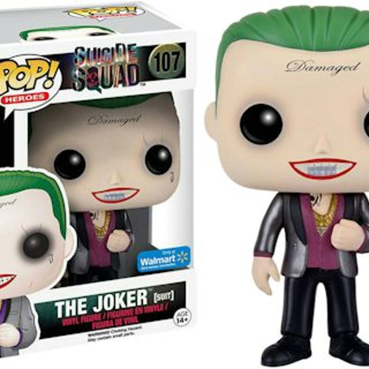 The Joker (Suit) - #107 - Funko POP! WALMART