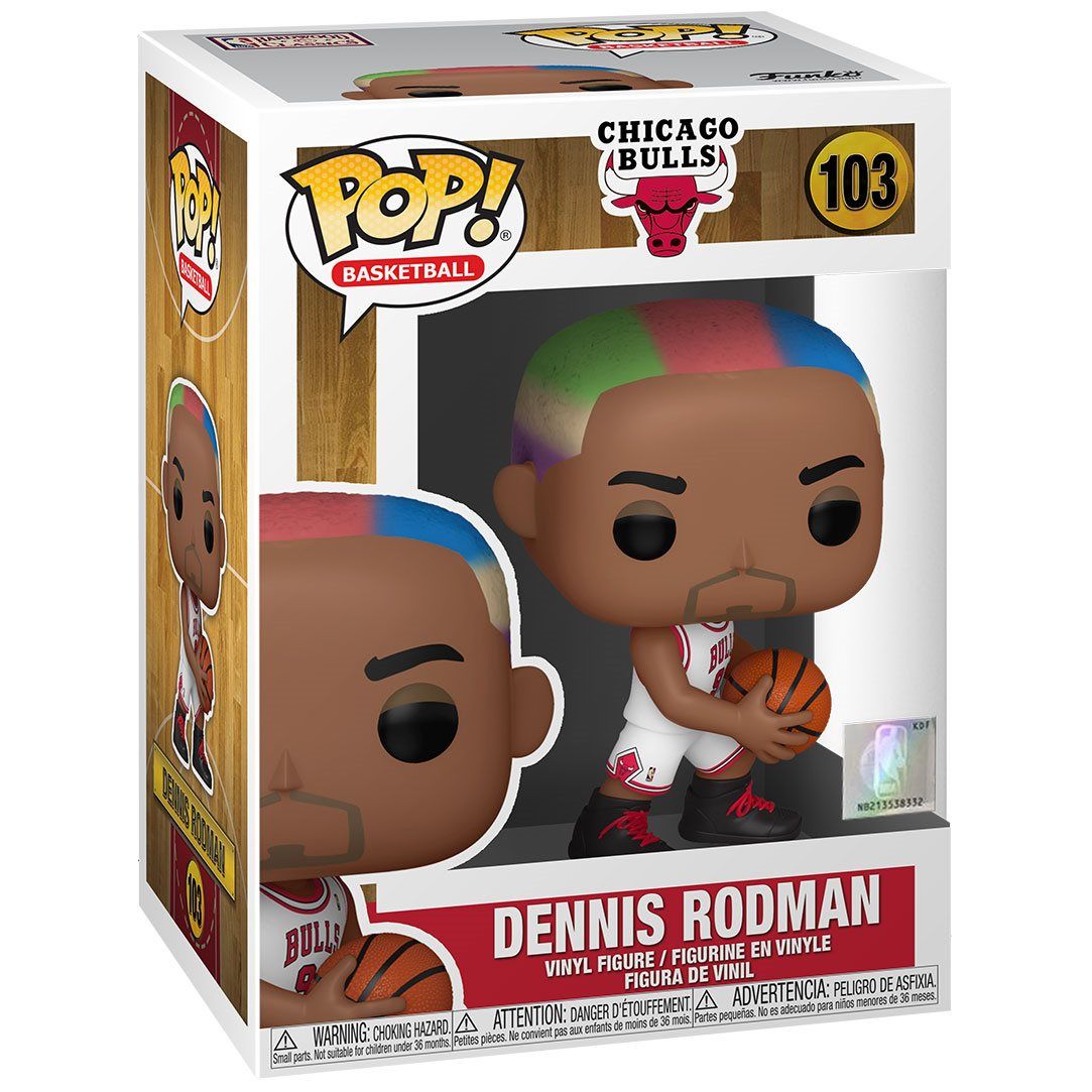 Funko NBA Legends - Dennis Rodman (Bulls Home) - #103 - Funko POP!