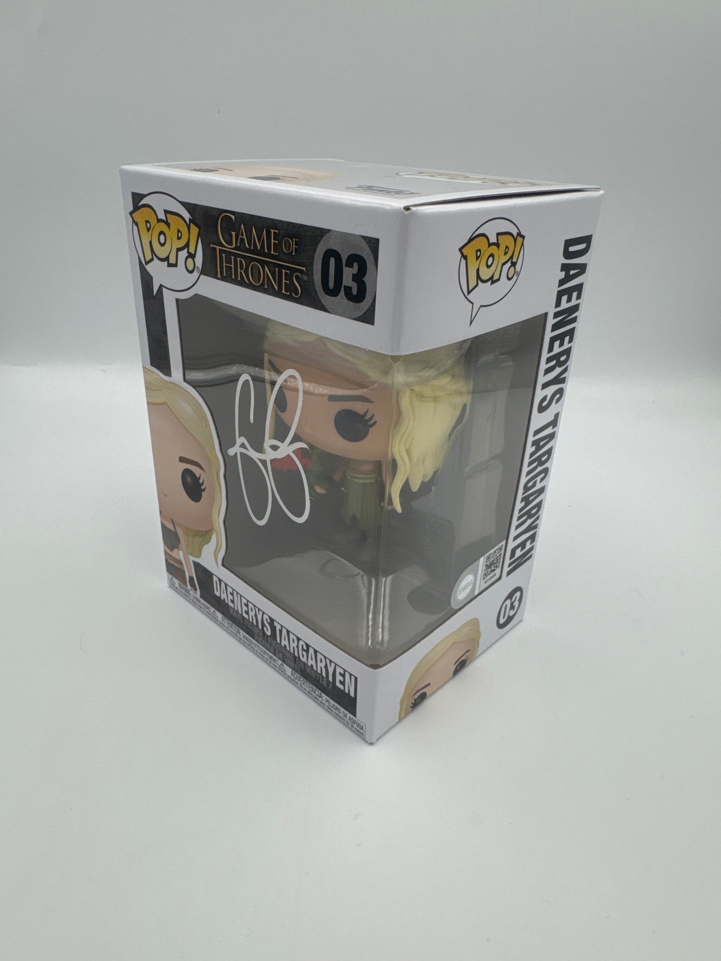 Daenerys Targaryen - #03 - Funko Pop! - Game Of Thrones - Signed By Emilia Clarke - Certified by SWAU