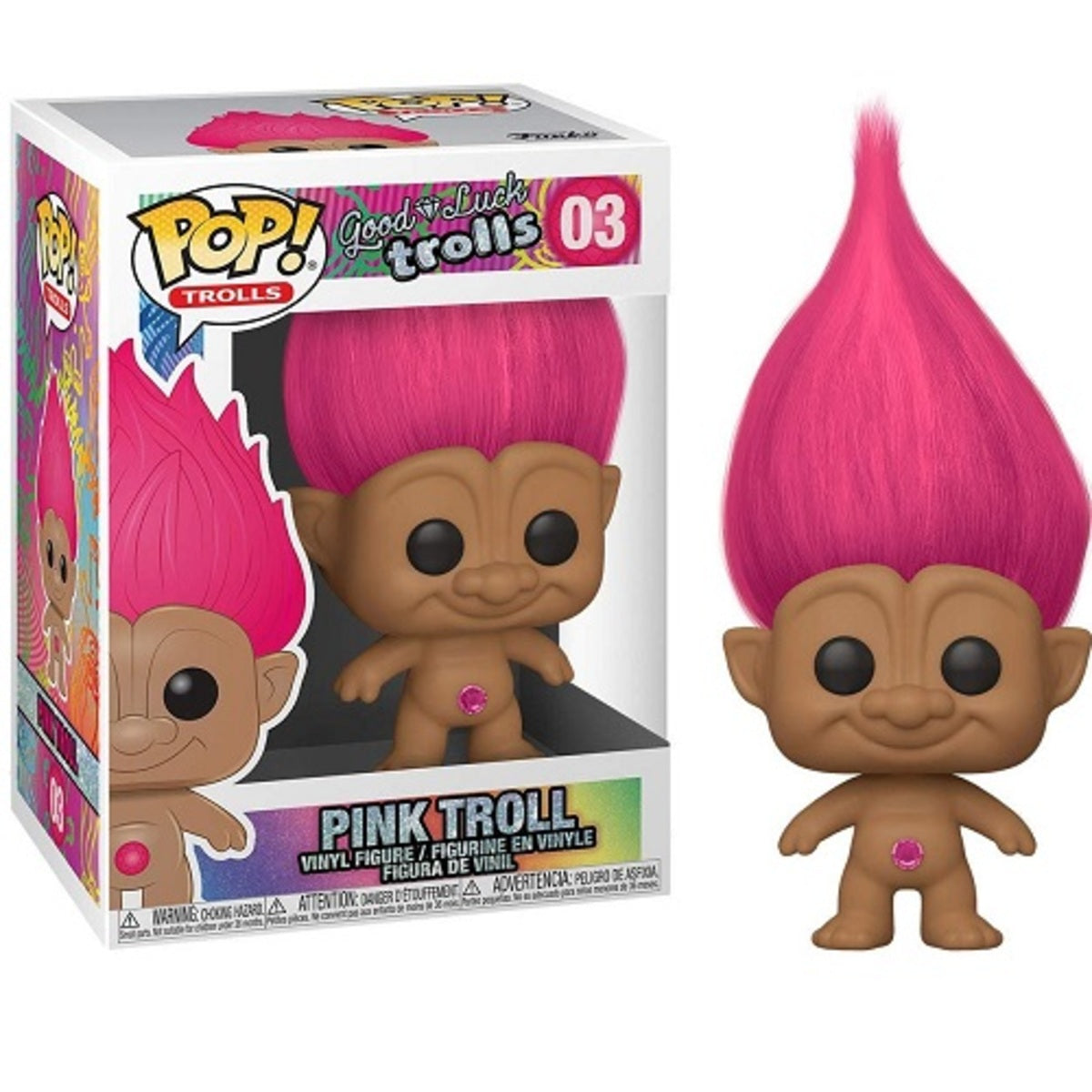 Trolls - Pink Troll - #03 - Funko POP!