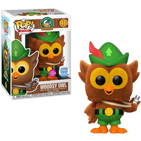 Ad Icons: Woodsy Owl Flocked - #96 - Funko POP! Exclusive