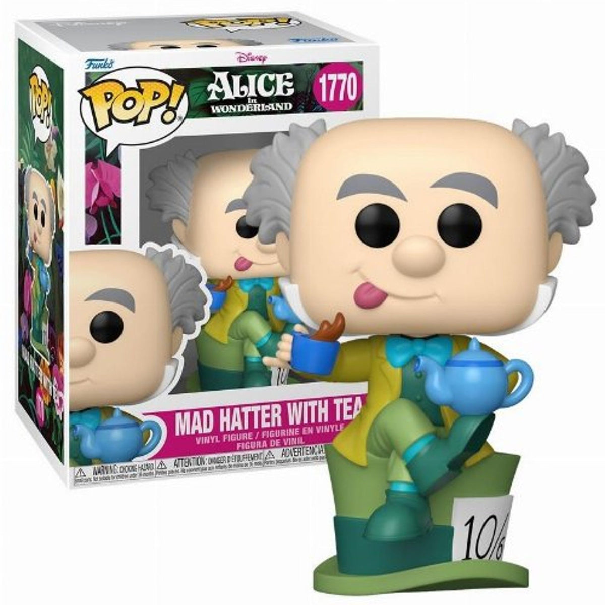 Disney Alice In Wonderland 1770 Mad Hatter With Tea - #1770 - Funko POP!