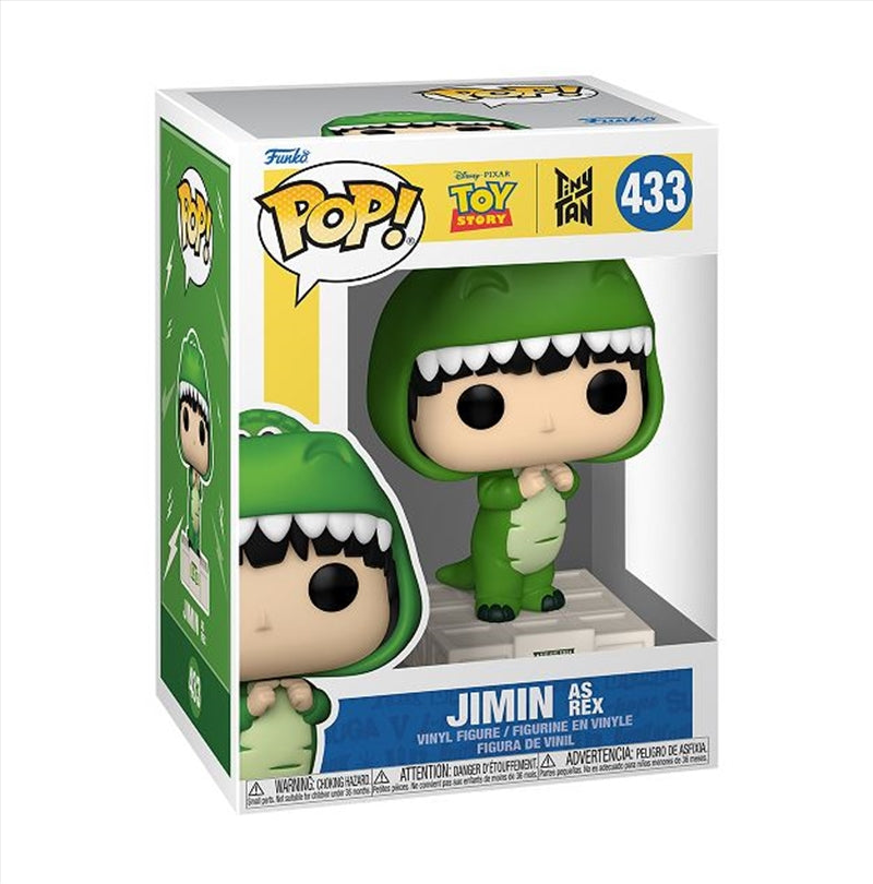 Toy Story X TinyTAN BTS Jimin As Rex - #433- Funko Pop!