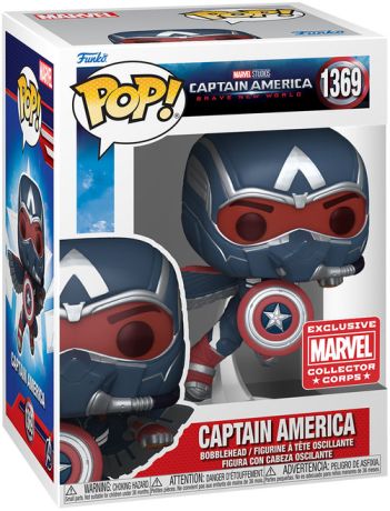 Marvel Captain America - #1369 - Funko POP! - MCC Exclusive
