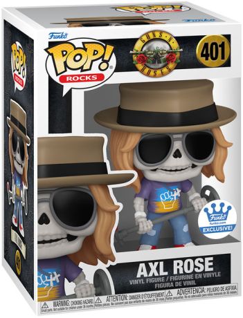 Guns N Roses Rocks Axl Rose Skeleton - #401- Funko Pop! - Funko Exclusive