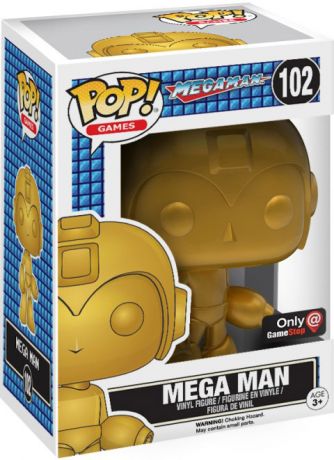 Gold Mega Man - #102 - Funko Pop! Gamestop Exclusive