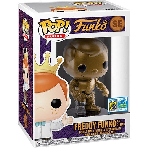 Freddy as C-3PO - #SE- Funko Pop!