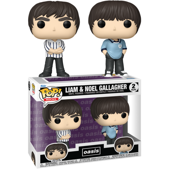 Oasis Rocks: Liam & Noel Gallagher 2-Pack - Funko POP!