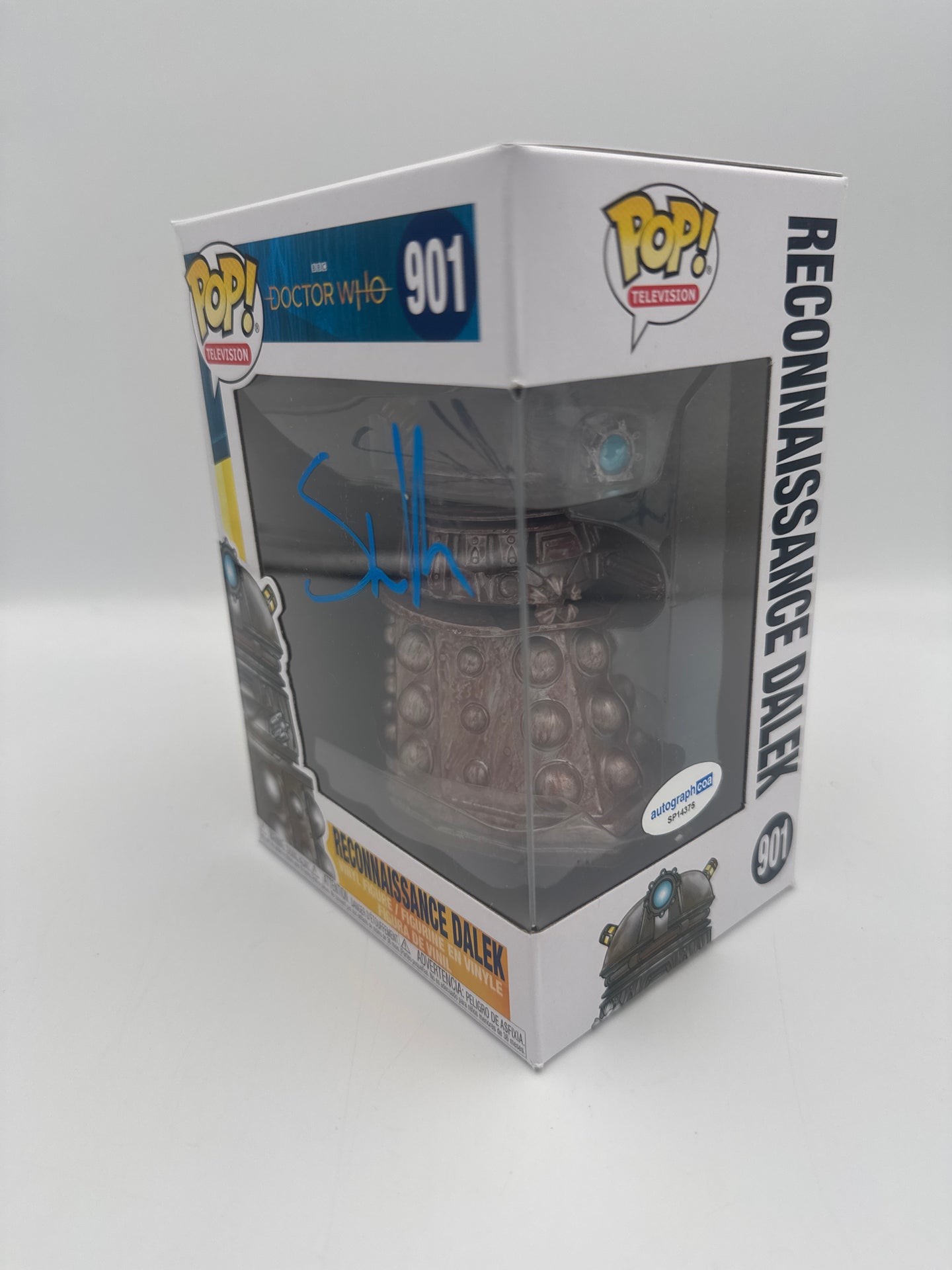 Reconnaissance Dalek - #901 - Funko Pop! - Television - BBC Dr Who -Signed By Steven Moffat - Certified by Autographcoa