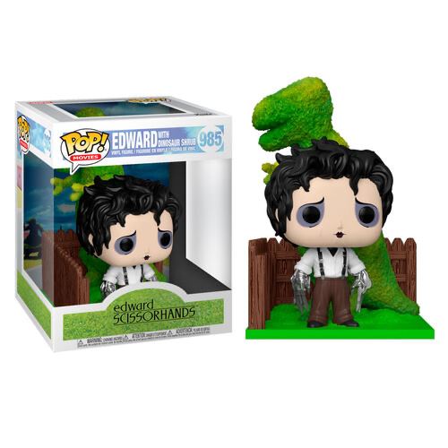 Edward Scissorhands Deluxe: Edward & Dinohedge - #985 - Funko POP!
