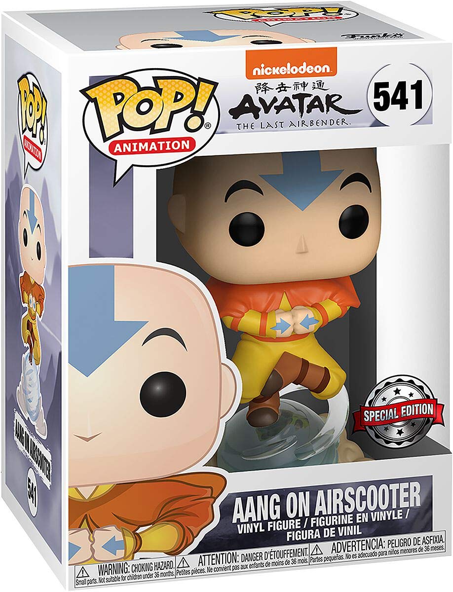 Avatar The Last Airbender Aang On Airscooter - #541 - Funko Pop!