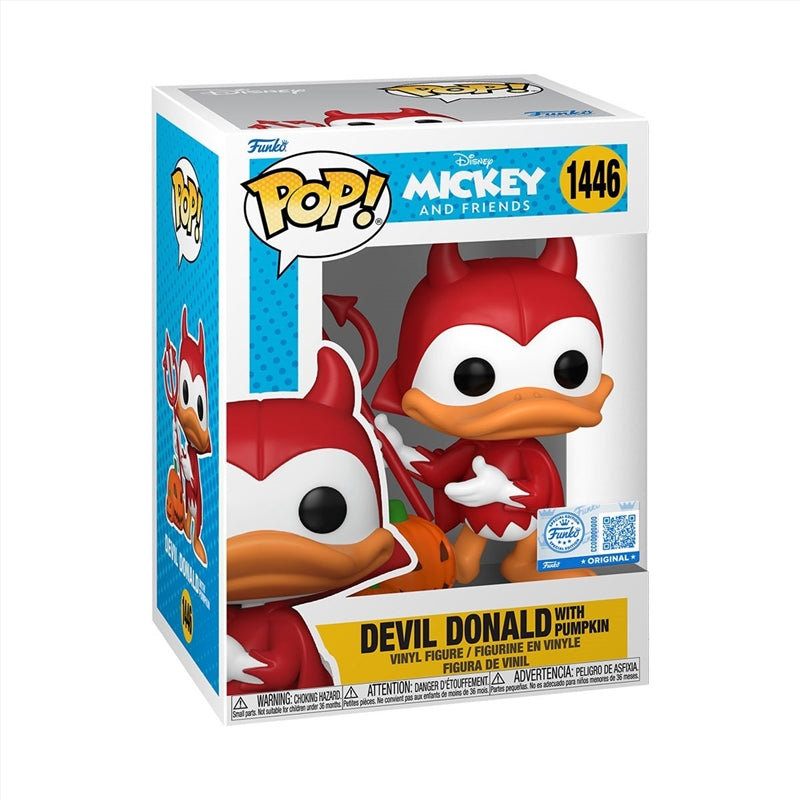 Devil Donald - #1446 - Disney - Funko Pop!