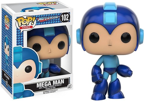 Mega Man Games - #102 - Funko Pop! blue