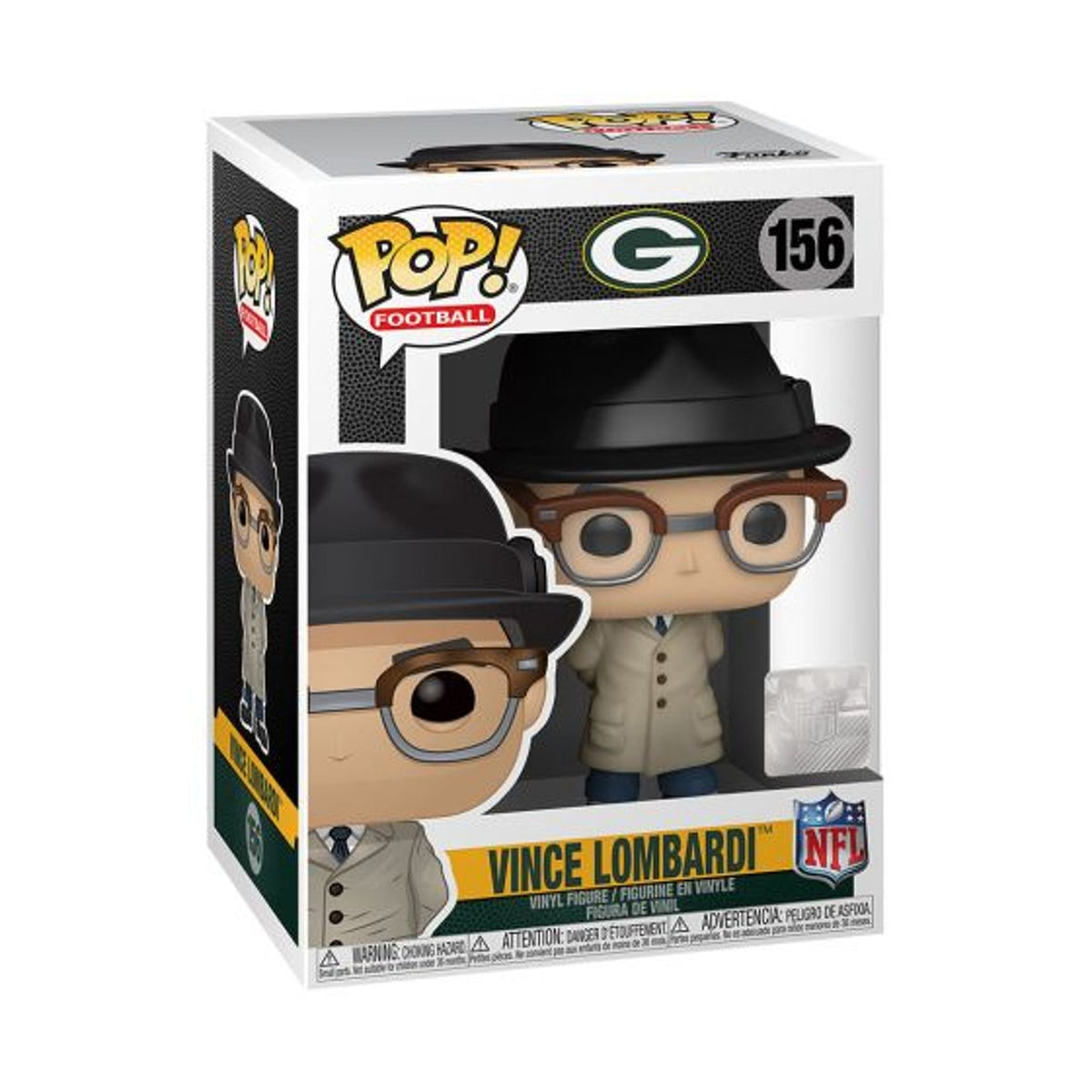 NFL Legends Vince Lombardi - #156 - Funko POP!