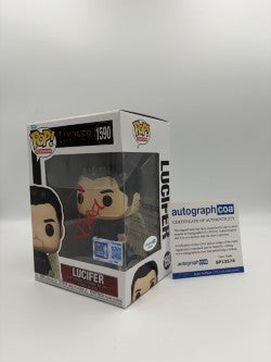 Lucifer - #1590 - Lucifer - Signed By Tom Ellis - Autographcoa Certified Funko Pop!