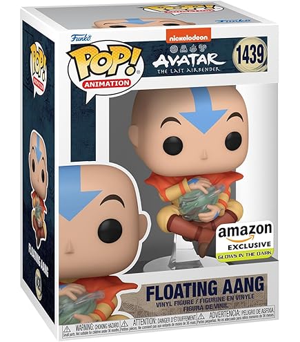 Animation Avatar: The Last Airbender - Floating Aang Glow In The Dark - #1439- Funko Pop! Amazon Exclusive