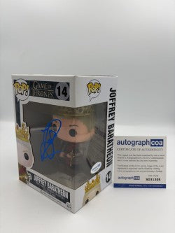 Joffrey Baratheon - #14 - Funko Pop! - Game Of Thrones - Signed By Jack Gleeson - Certified By Autographcoa