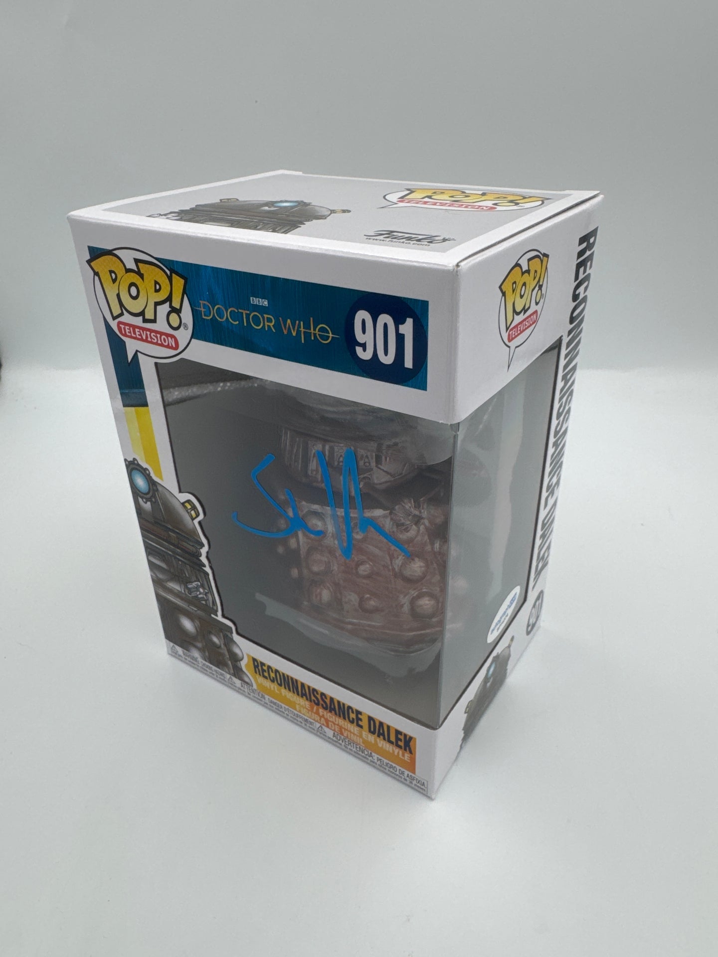 Reconnaissance Dalek - #901 - Funko Pop! - Television - BBC Dr Who -Signed By Steven Moffat - Certified by Autographcoa