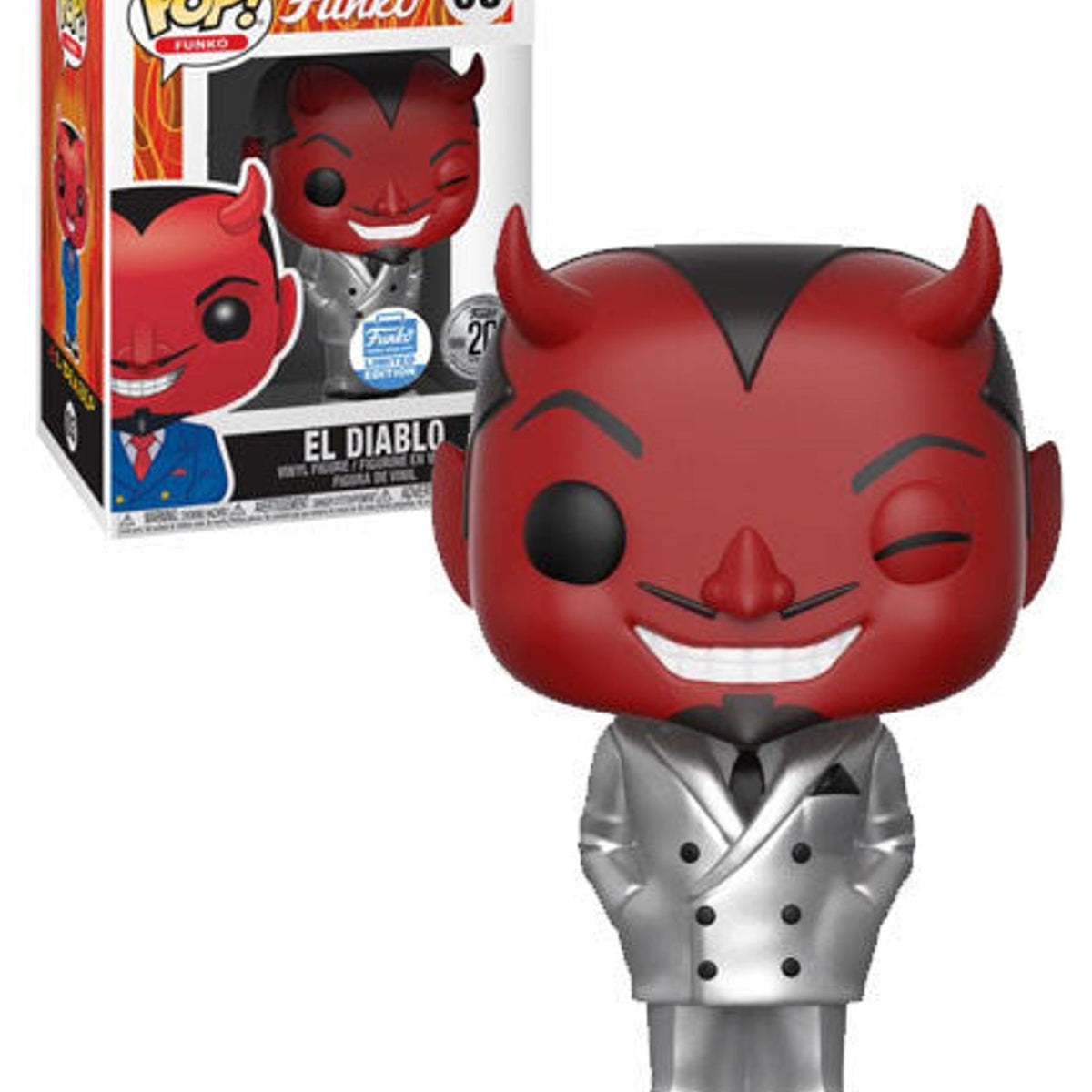 El Diablo - #03 - Funko POP! Figure SILVER SUIT 20 YEAR EDITION