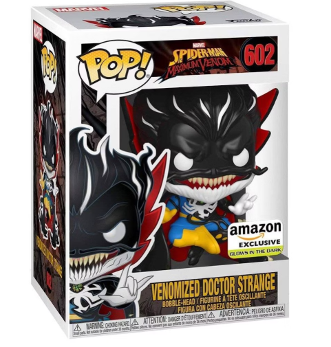 Venomized Doctor Strange- #602 - Funko Pop! - Marvel - Spiderman Maximum Venom - GITD- Amazon Exclusive