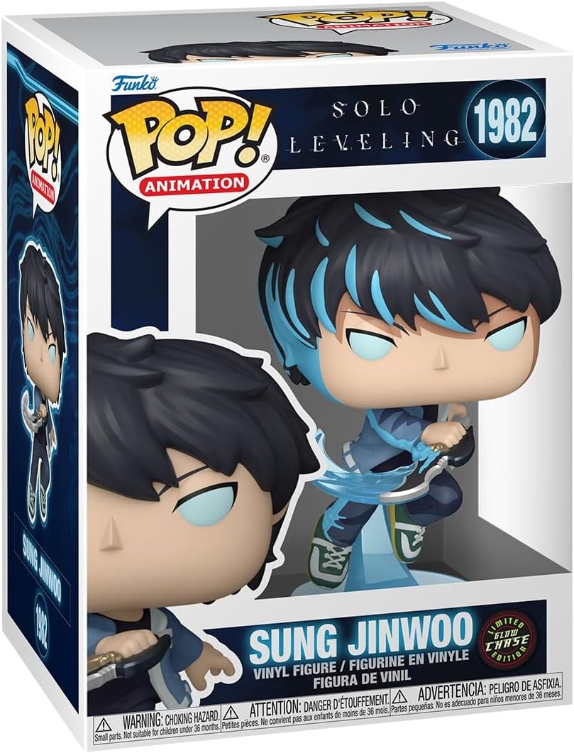 Sung Jinwoo - #1982 - Funko Pop! - Animation - Solo Leveling limited Chase Edition