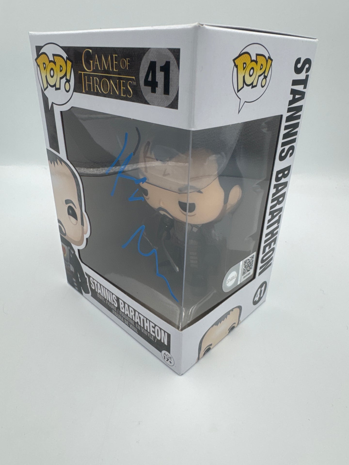 Stannis Baratheon - #41 - Funko Pop! - Game Of Thrones - Signed By Stephen Dillane - Certified by SWAU