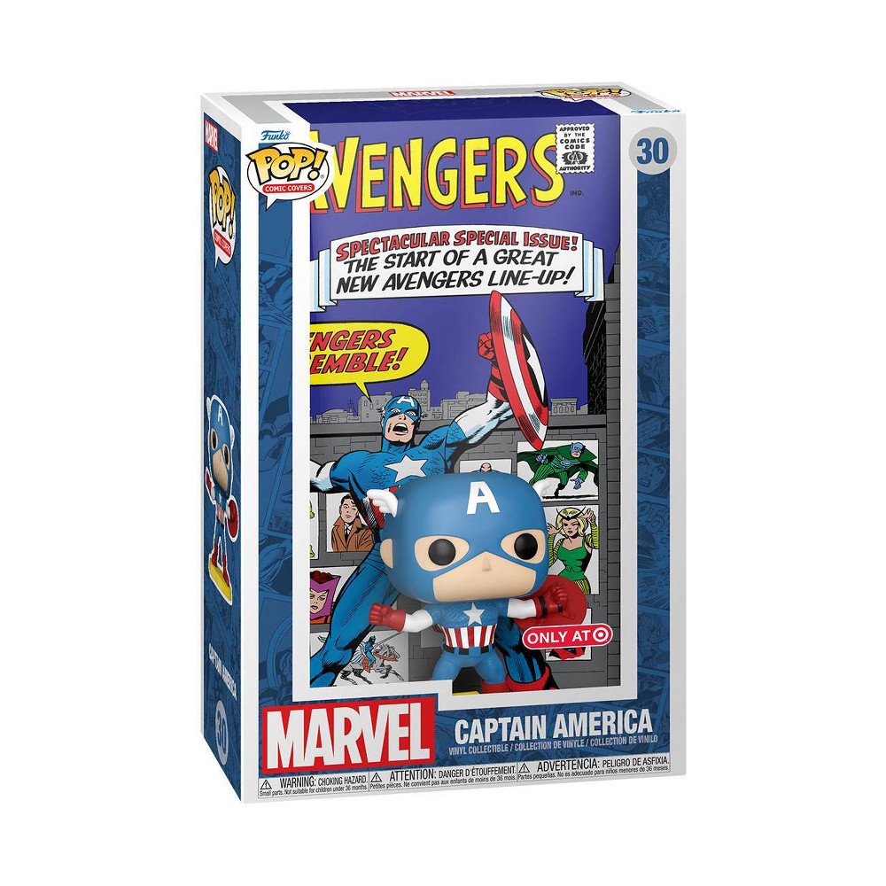 Captain America- #30 - Funko POP! Comic Cover Marvel Avengers