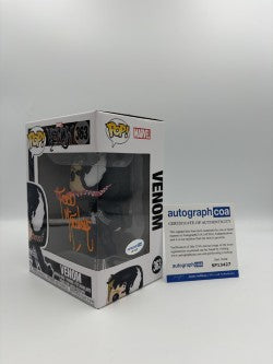 Venom - #363 - Funko Pop! - Marvel - Venom - Signed By Todd McFarlane - Certified By Autographcoa