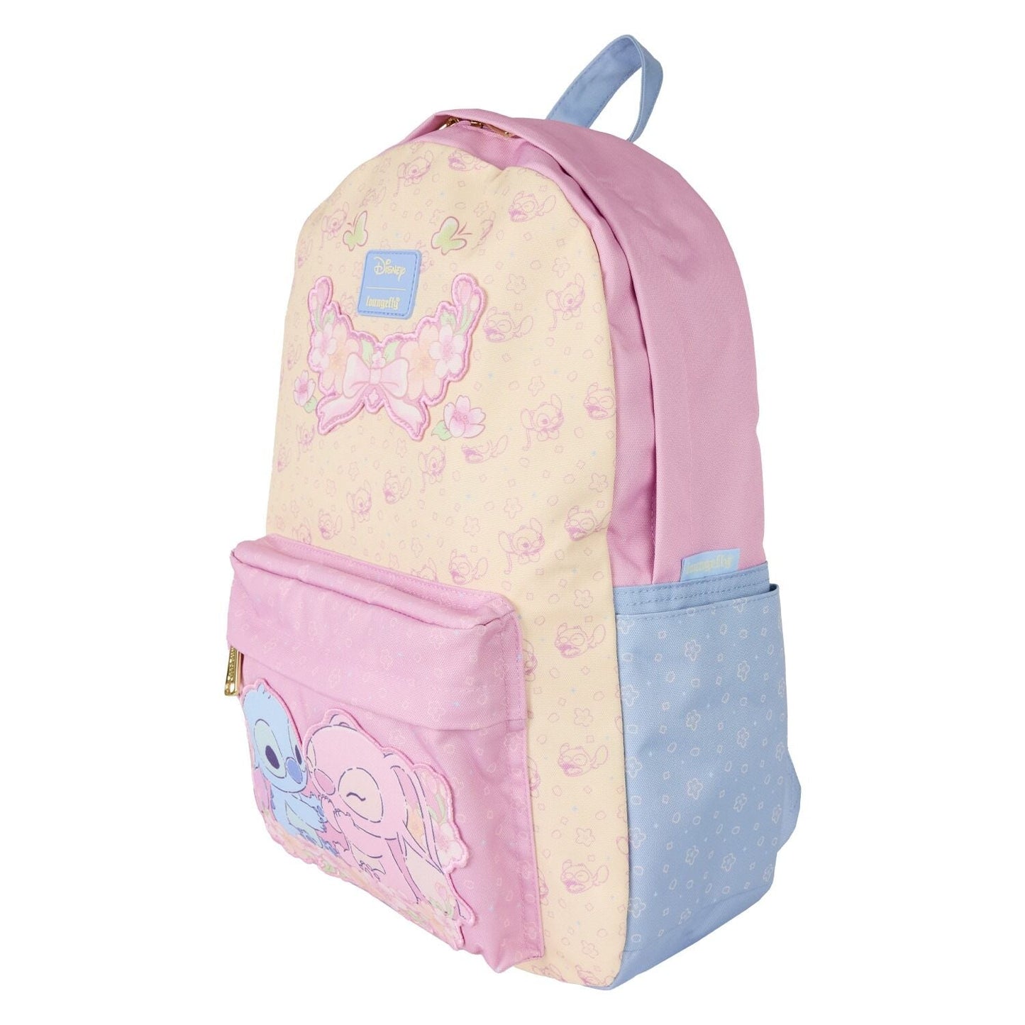 Disney Lilo and Stitch Nylon Full Sized Backpack - Loungefly